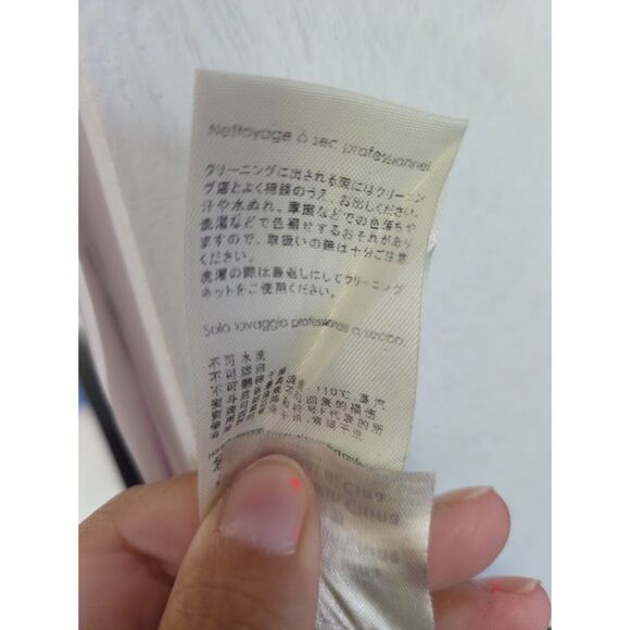 31 Phillip Lim Black 100% Cotton Paper Bag Straight Leg Tie Waist Trousers sz 2 - Picture 10 of 10